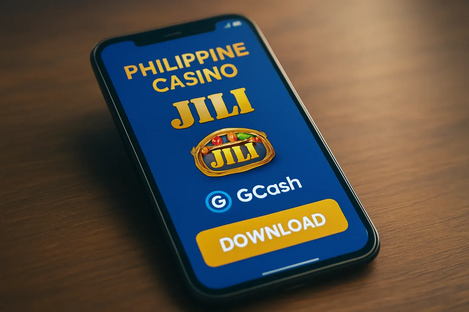 Philippine casino mobile app on Android with JILI UI and GCash payment